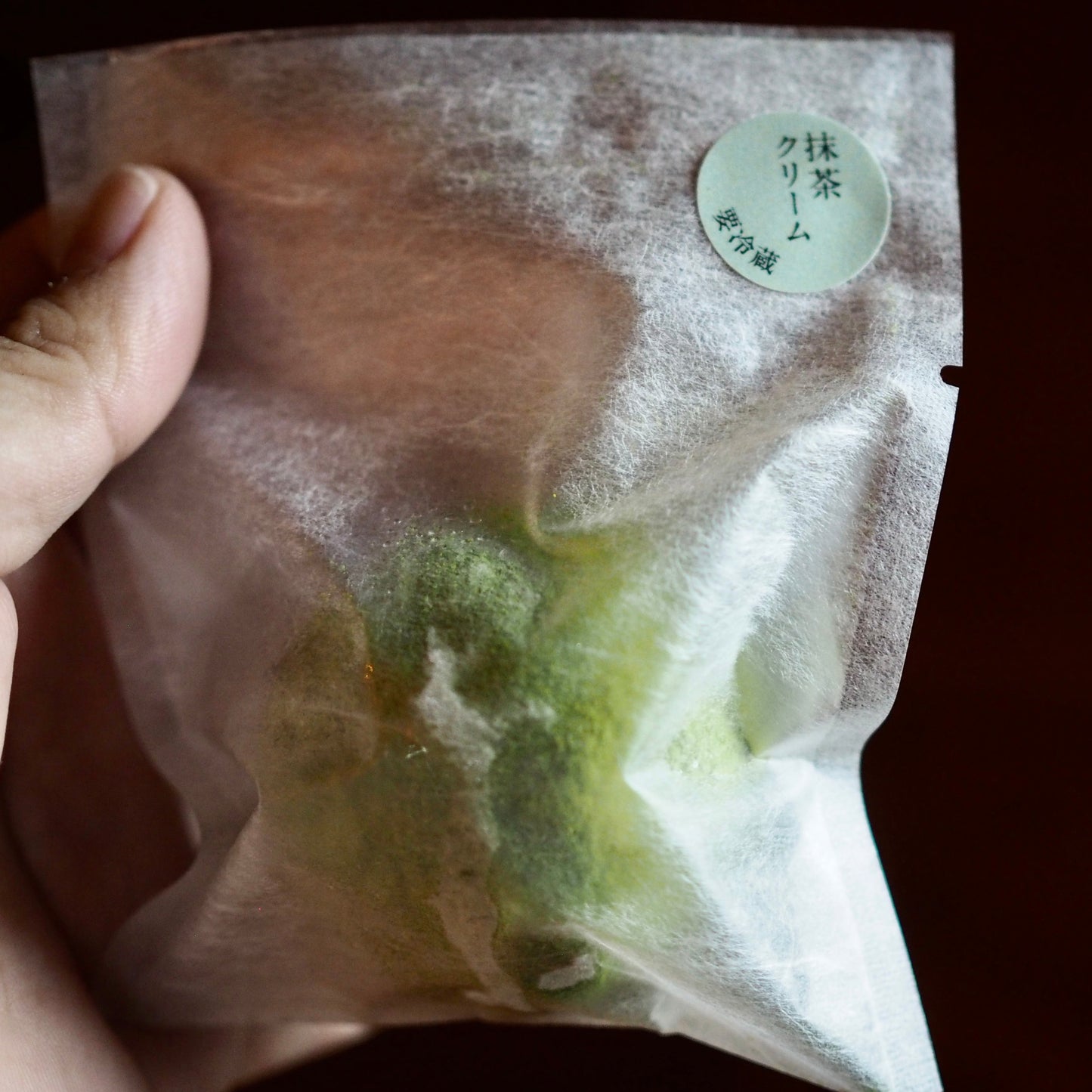 抹茶クリーム大福